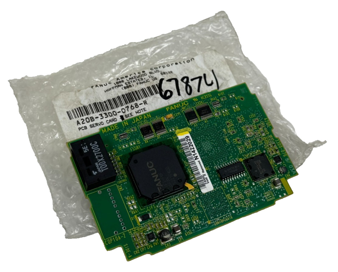 FANUC A20B-3300-0768/03A SERVO AXIS CARD A20B-3300-0768-R REFURBISHED