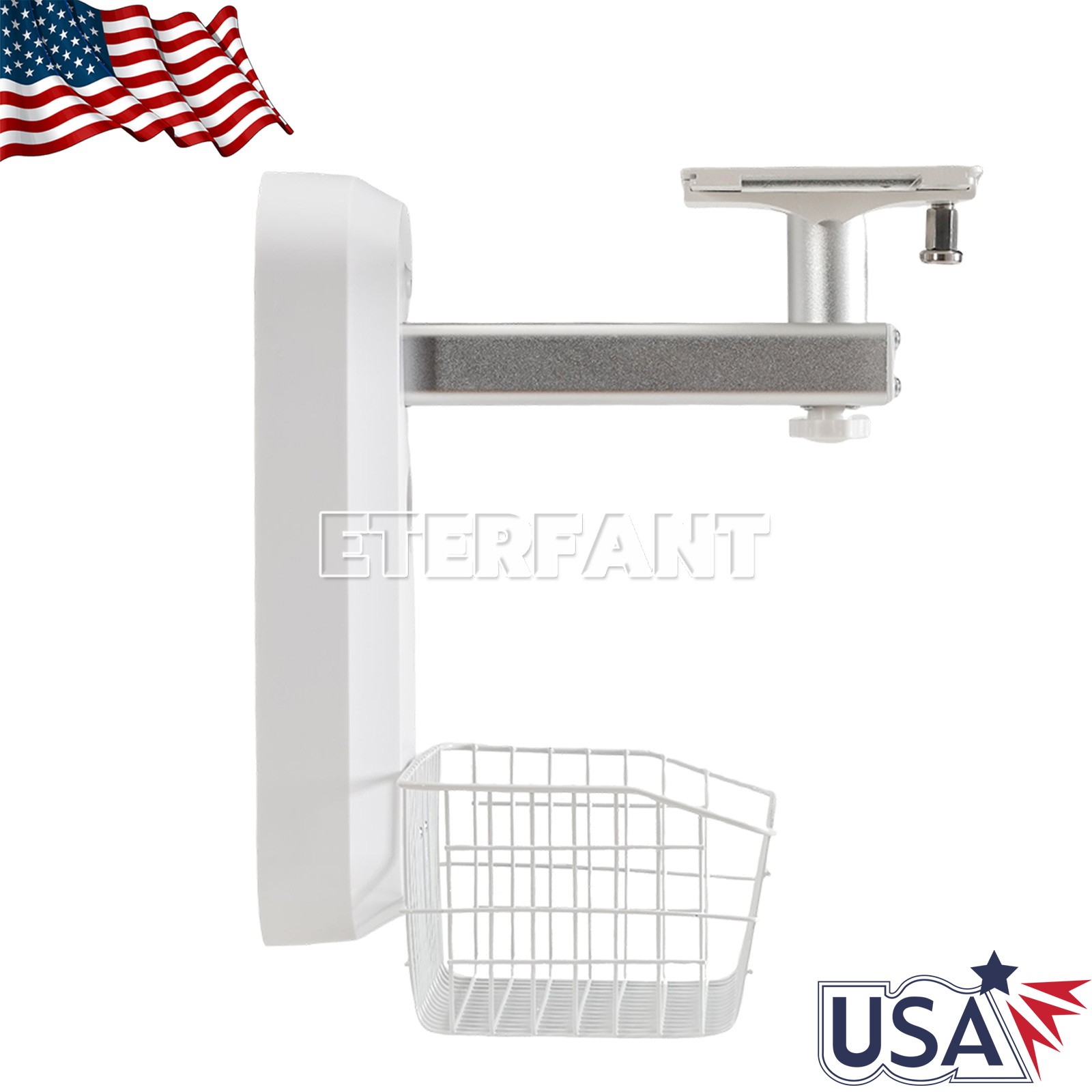 Wall Mount Bracket/Adjustable Mobile Rolling Cart Used for Patient Monitor US