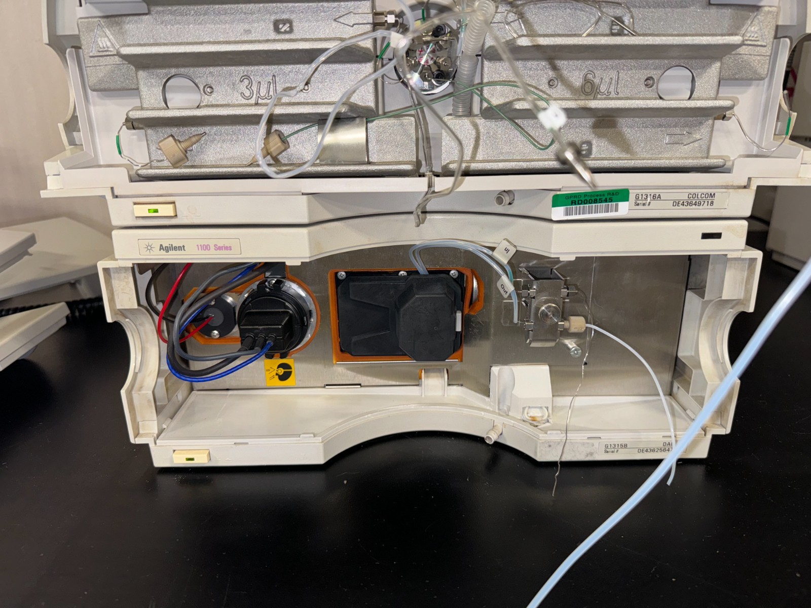 Agilent 1100 HPLC System Pump Autosampler G1315B DAD Detector Column Oven #18306