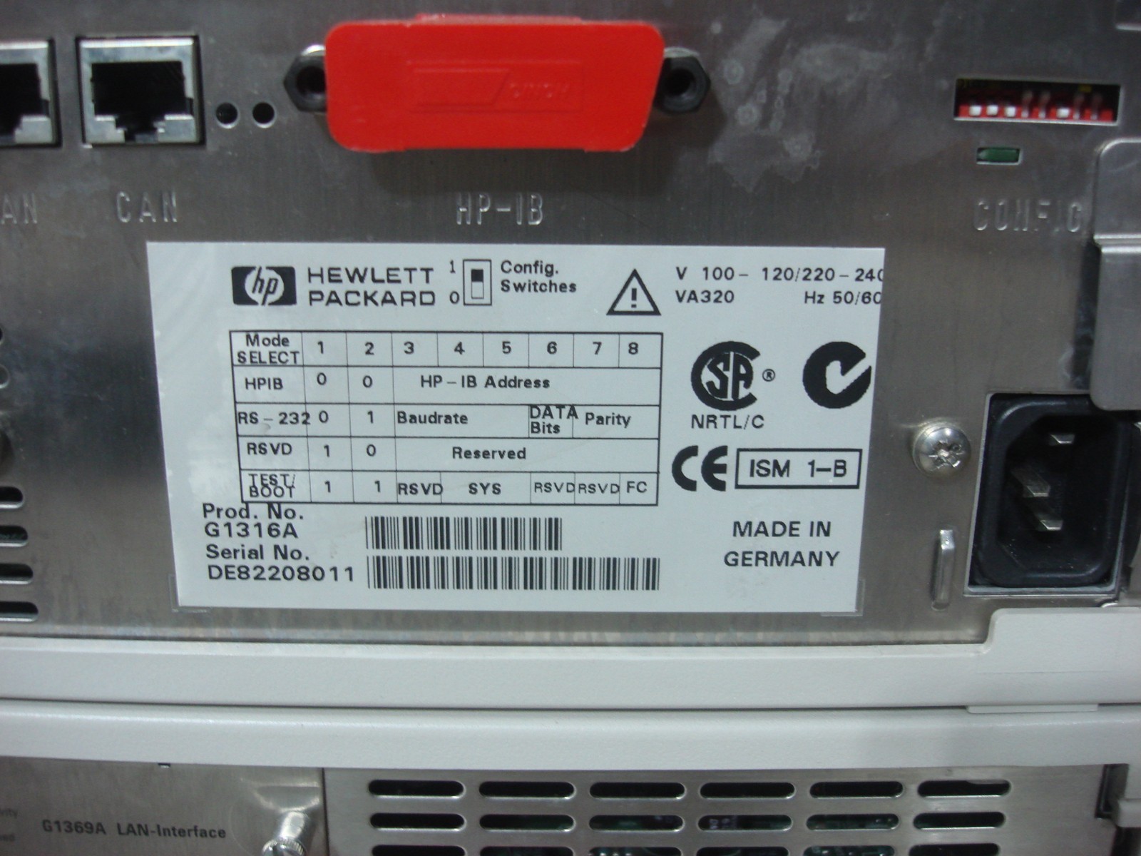 Agilent HP 1100 Series HPLC System G1329A G1311A G1314A G1316A G1330B G1322A