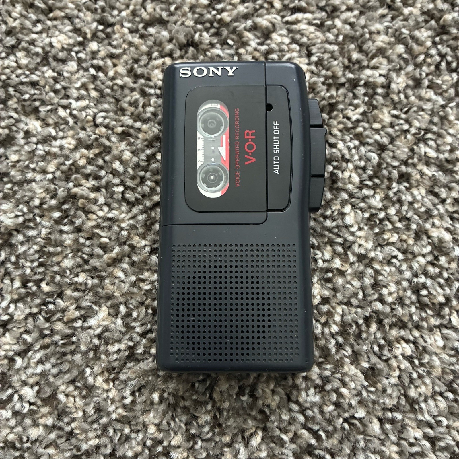 Sony M-507V Microcassette-Corder Handheld Voice Recorder VOR