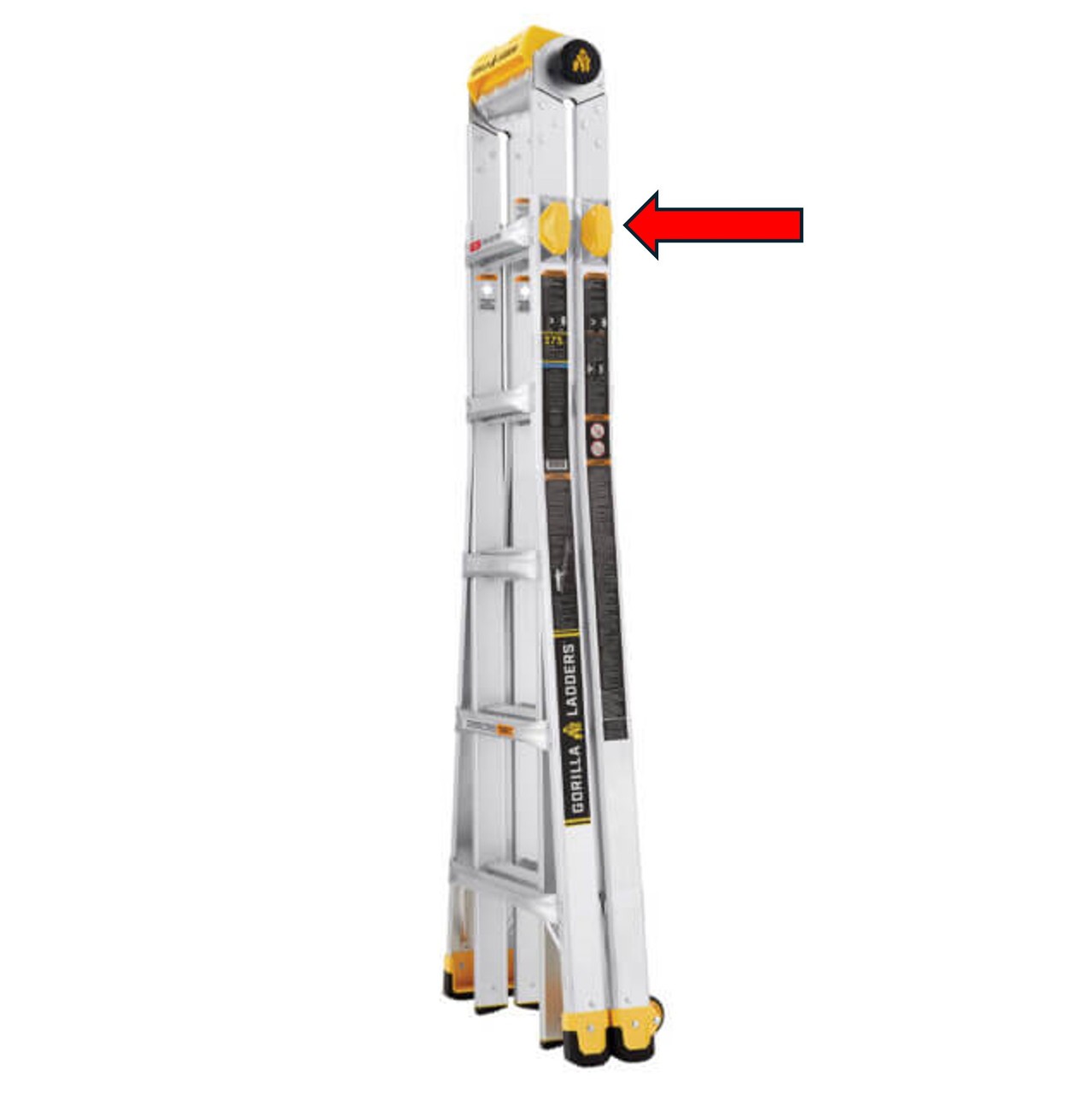Gorilla Multi-Position Rail Lock (Twist Lock) GLMPXT-TL for Model GLMPXT