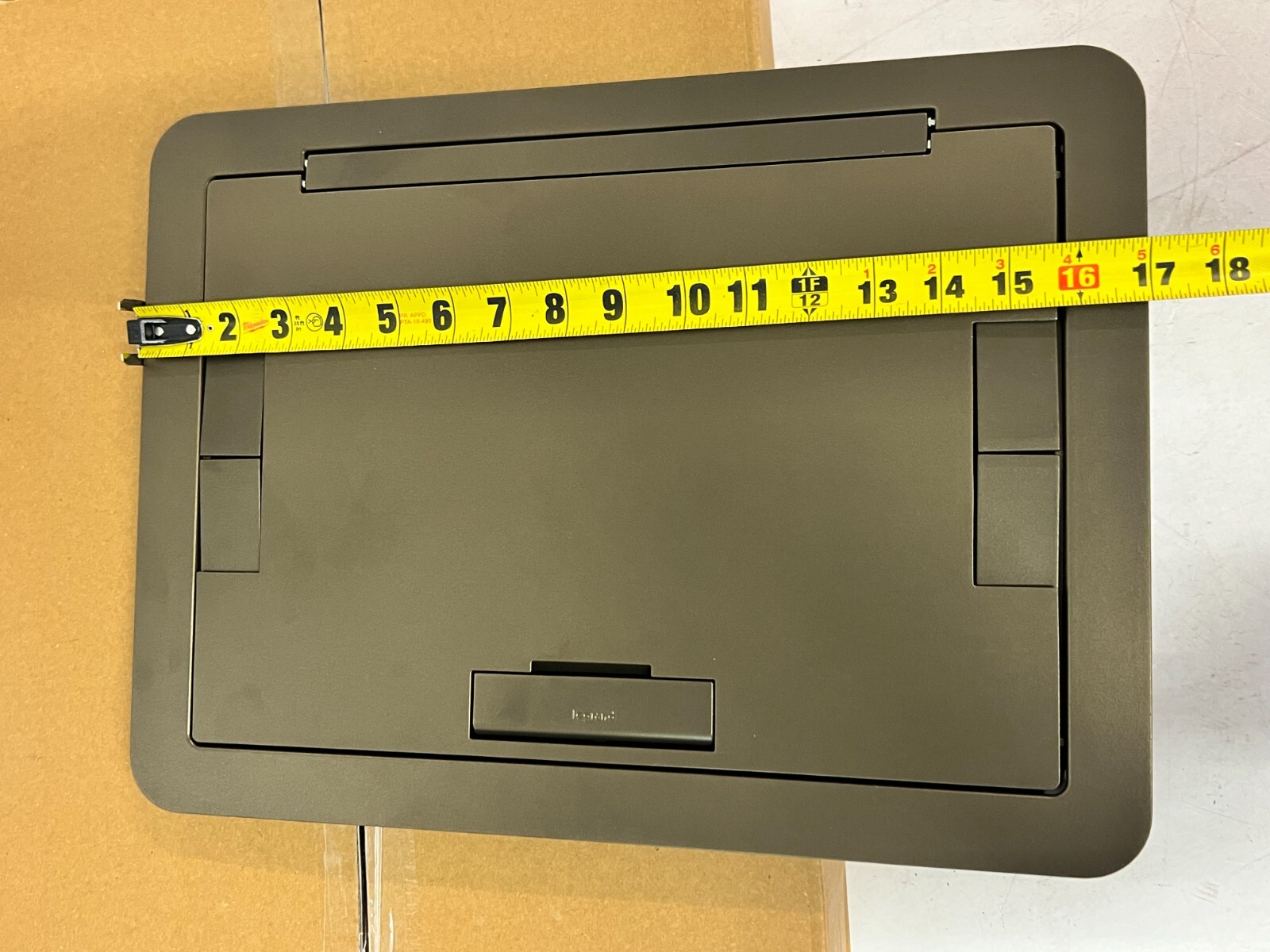 Legrand Evolution EFB6, EFB8, EFB10 Floor Box Flush Style Cover w/ Solid Lid