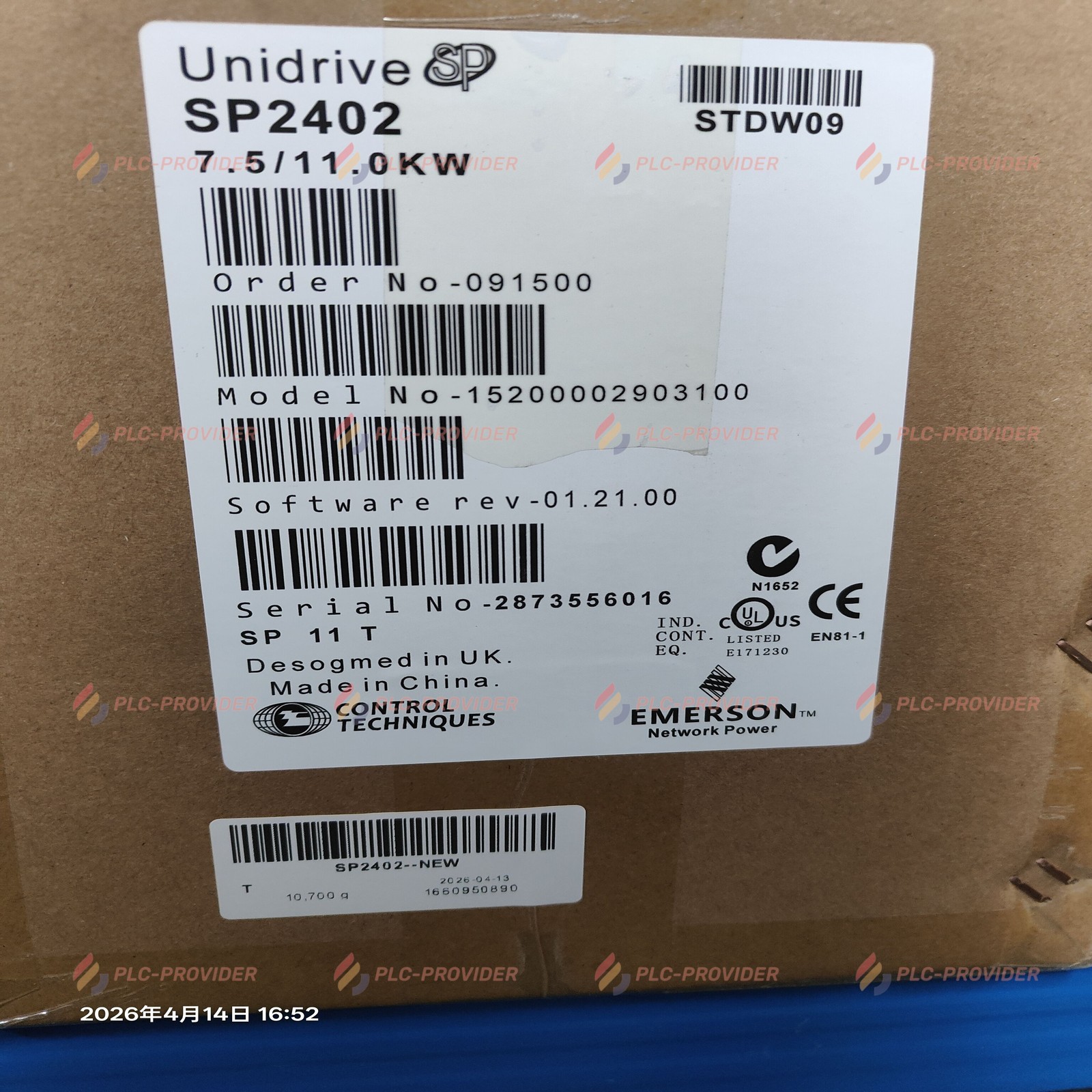 SP2402 Emerson Brand New Fast Shipping