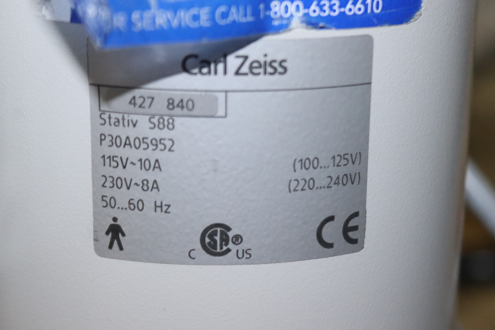 ZEISS S8 S88 Surgical Microscope