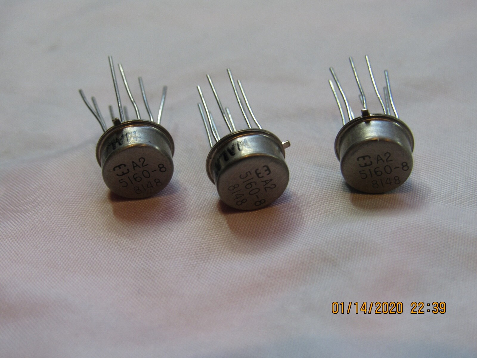 Qty. 3 Malaysia A2-5160-8 Transistors