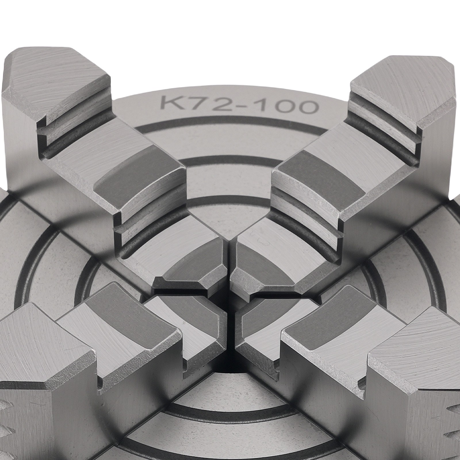 K72-100 100mm 4 Jaw Self Centering Chuck 3.93″ Metal Lathe Cast Iron K72100