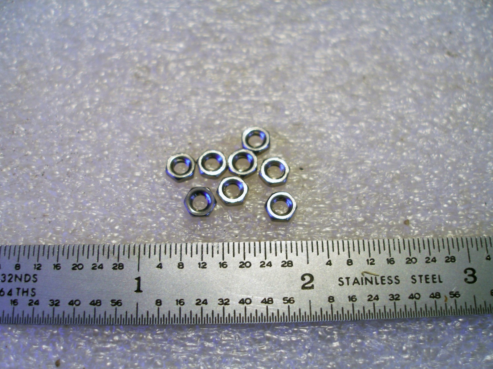 4-40 PLAIN 3/16″ (Small Pattern) HEX NUTS STAINLESS STEEL – 100 pcs