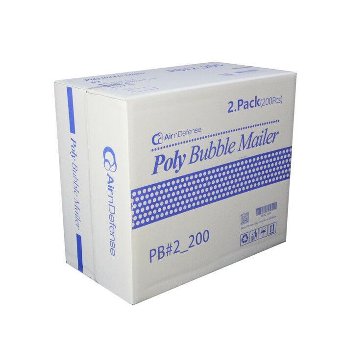 #2 8.5×12 Poly Bubble Padded Envelopes Mailing Mailers Shipping Bags AirnDefense