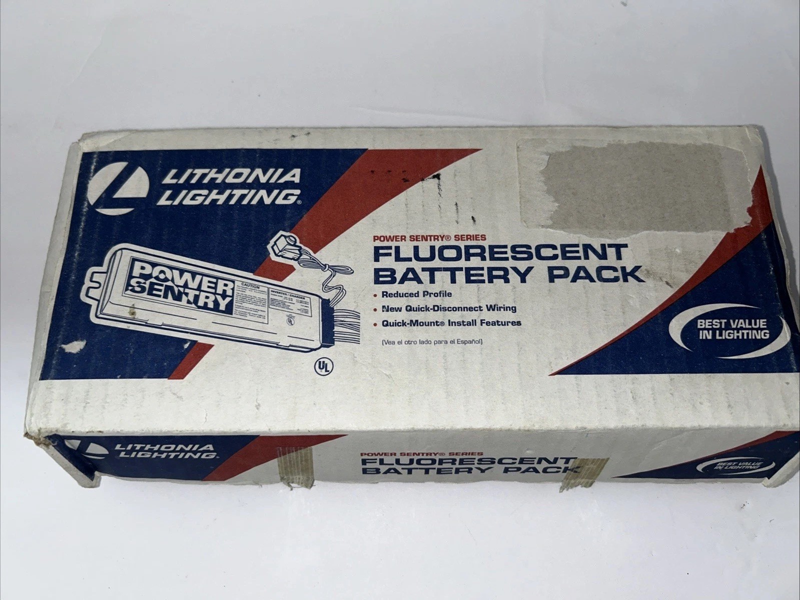 Lithonia Power Sentry PSQ500QD MVOLT Emergency Battery Pack 500lm Gray