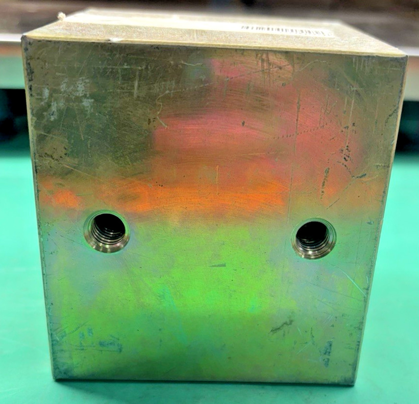 NEW 308962 HYDRAULIC MANIFOLD PORT TEE-BLOCK◼️FREE SHIPPING◼️