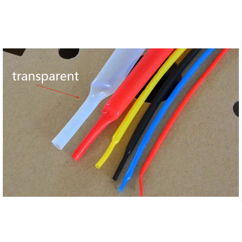 Clear PTFE Heat Shrink 1.7:1 Tubing 260°C HIGH TEMP Tube Preservative Sleeving