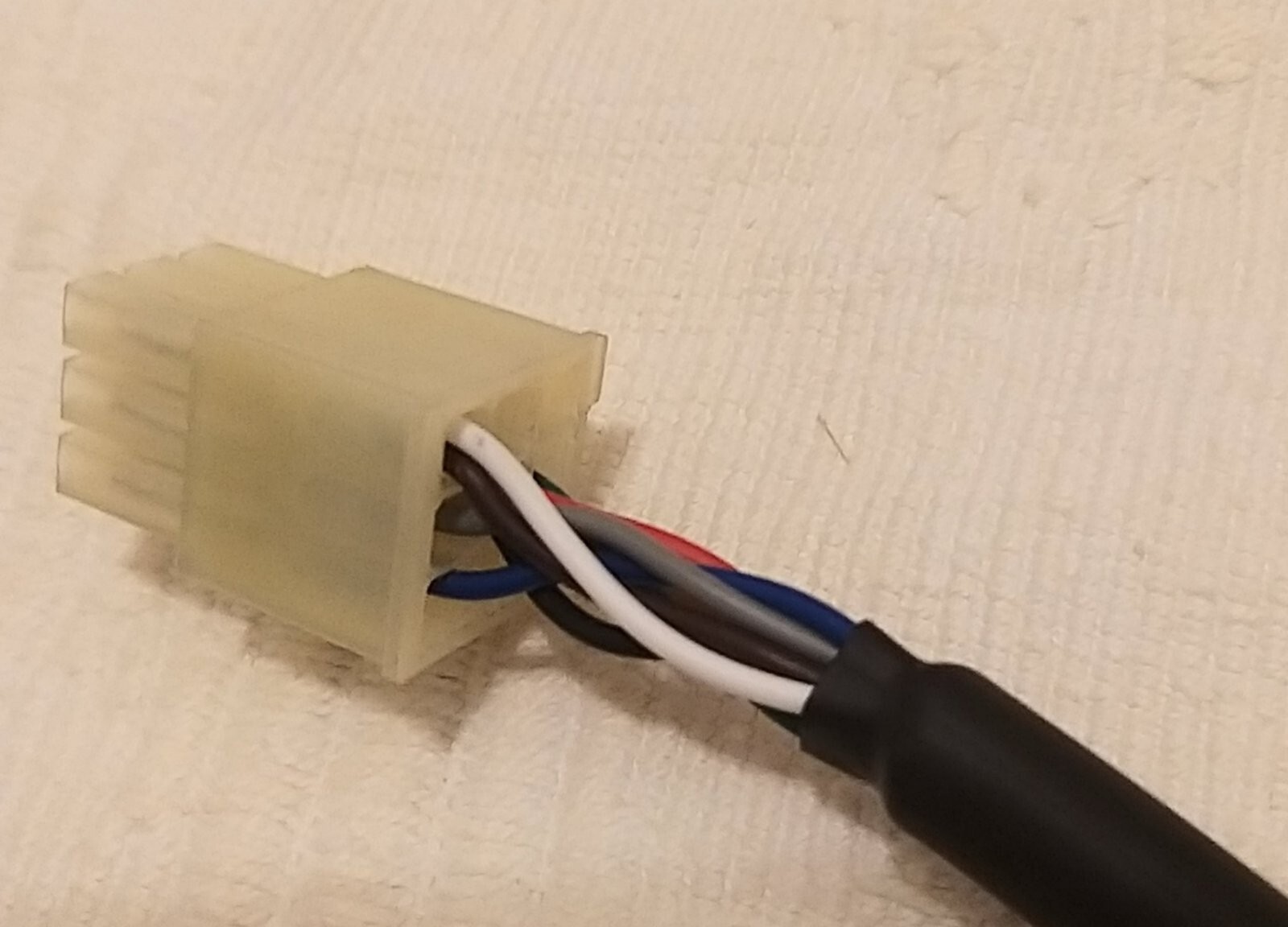 WEL-RM007 ICT A6 V6 Bill Acceptor Note Validator DC 12V Cable Harness 8 Wires