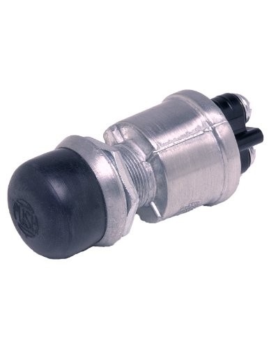 Cole Hersee 90030-BP Push-Button Switch with Screw-On Cap