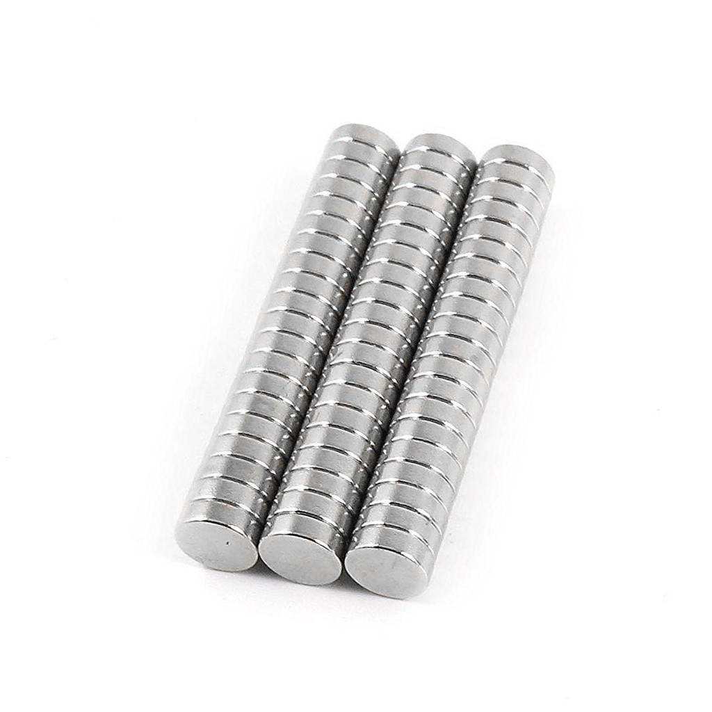 Lots 100 4mm X 2mm Neodymium Disc Strong Rare Earth N35 Small Fridge Magnets