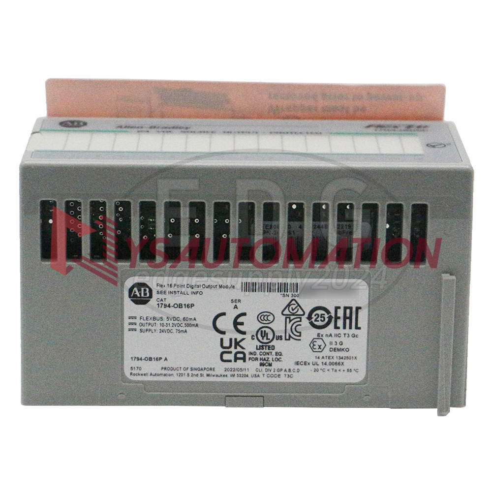 NEW Allen-Bradley 1794-OB16P SER A Flex 16 Point Digital Output Module