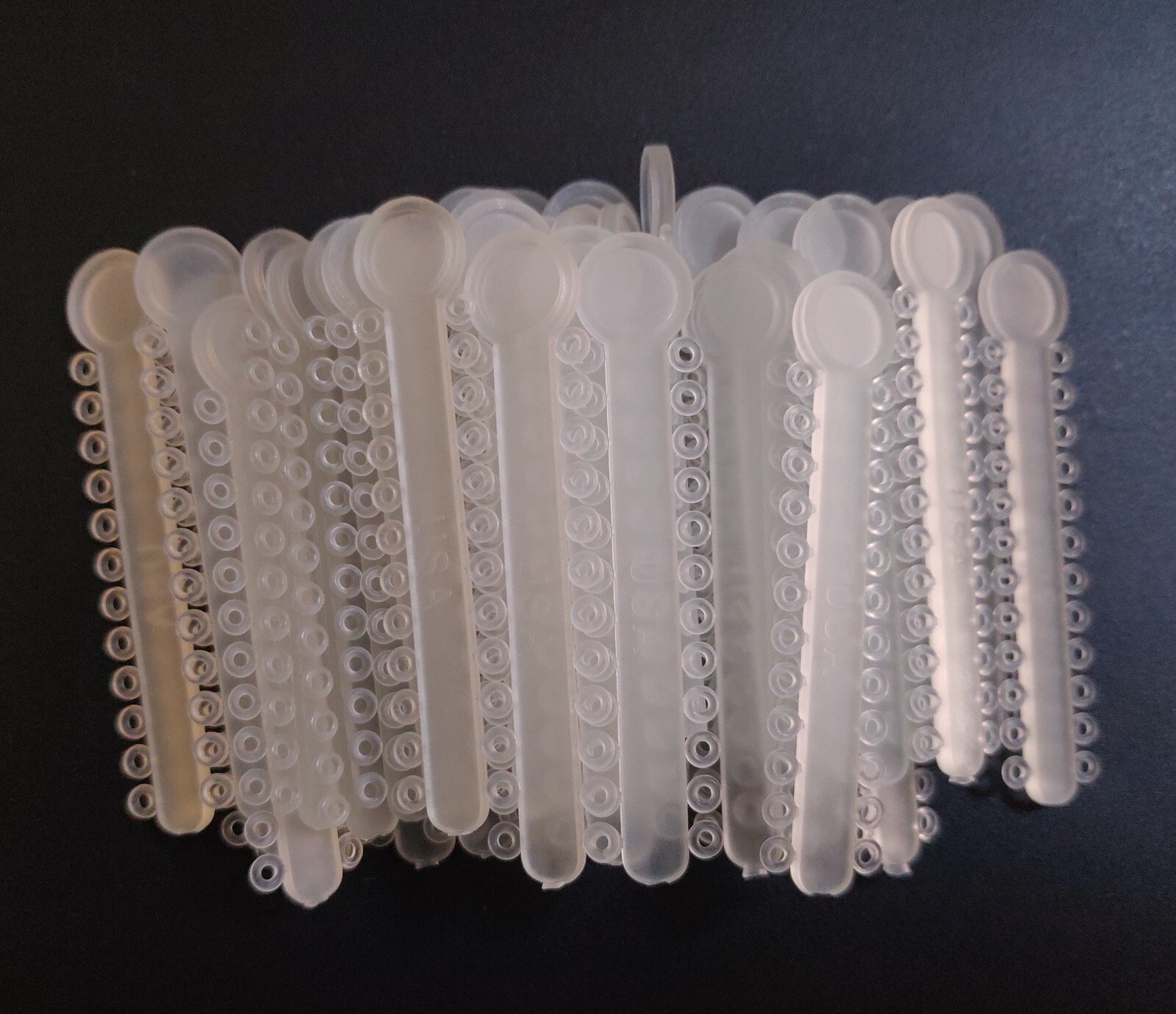 1008 Pcs Dental Orthodontic Ligature Ties Elastic Rubber Bands For Brackets
