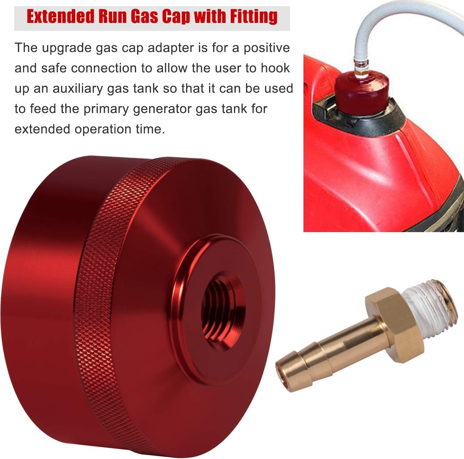 Extended Gas Cap,Oil Change Funnel,Magnetic Dipstick For Honda Generator EU2200i