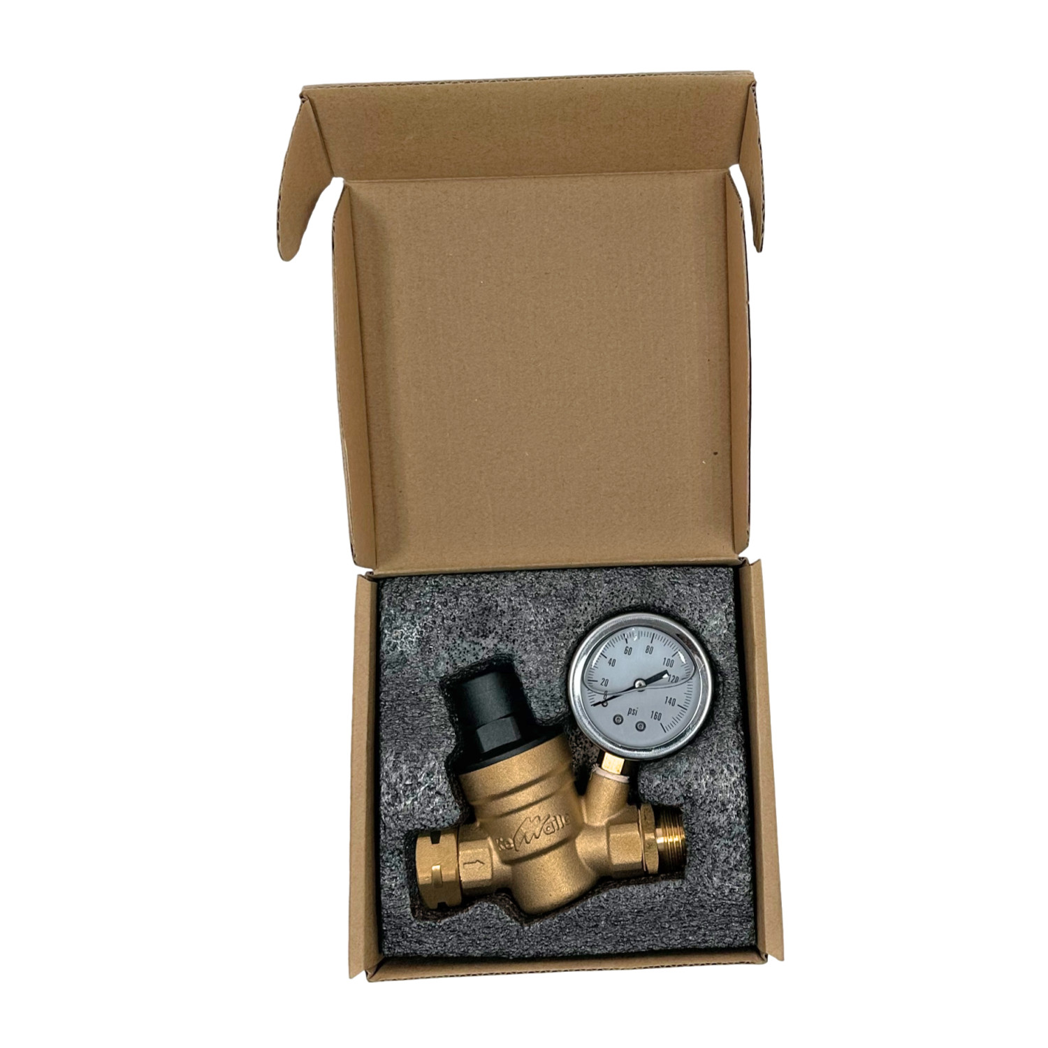 1 Piece XFITTING 3/4″ Water Pressure Regulator with Gauge