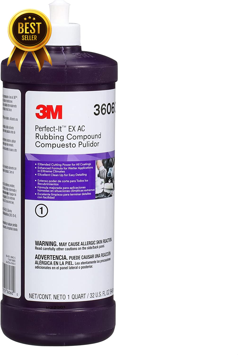Rubbing Compound 32oz Fast Cutting Automotive Polish Compound High Performance