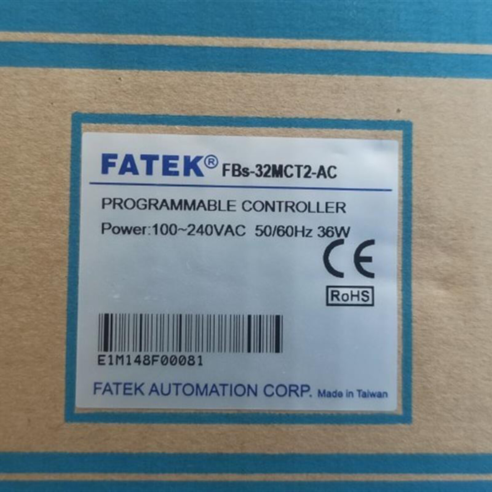 New 1PC For Fatek FBs-32MCT2-AC Programable Controller Free Shipping
