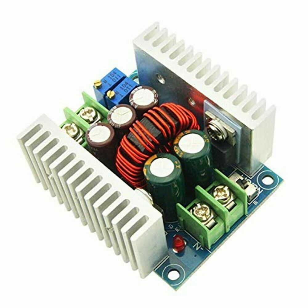 DC-DC Converter 20A300W Step Down Buck-Boost Power Adjustable Charger Board Tool