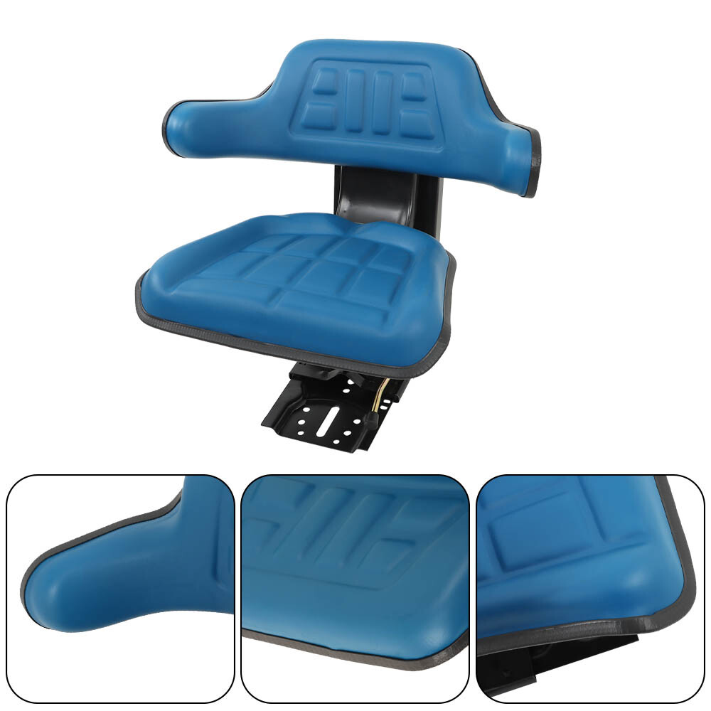 Universal Tractor Suspension Seat Blue For Ford Holland 4000 4100 4110 4600 5600
