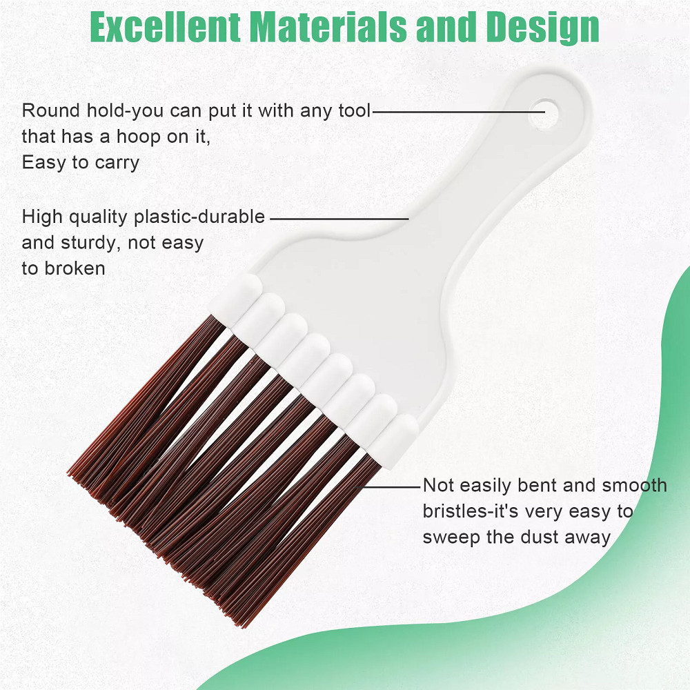 Air Conditioner Fin Cleaner Set Fin Comb Condenser Straightener Cleaning Brush