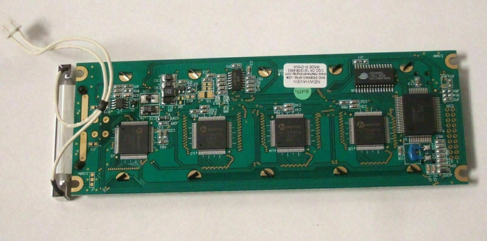 NEW HAVEN LCD Display NHD-24064WG-AFML-VZ# New Blue White NewHaven NHD