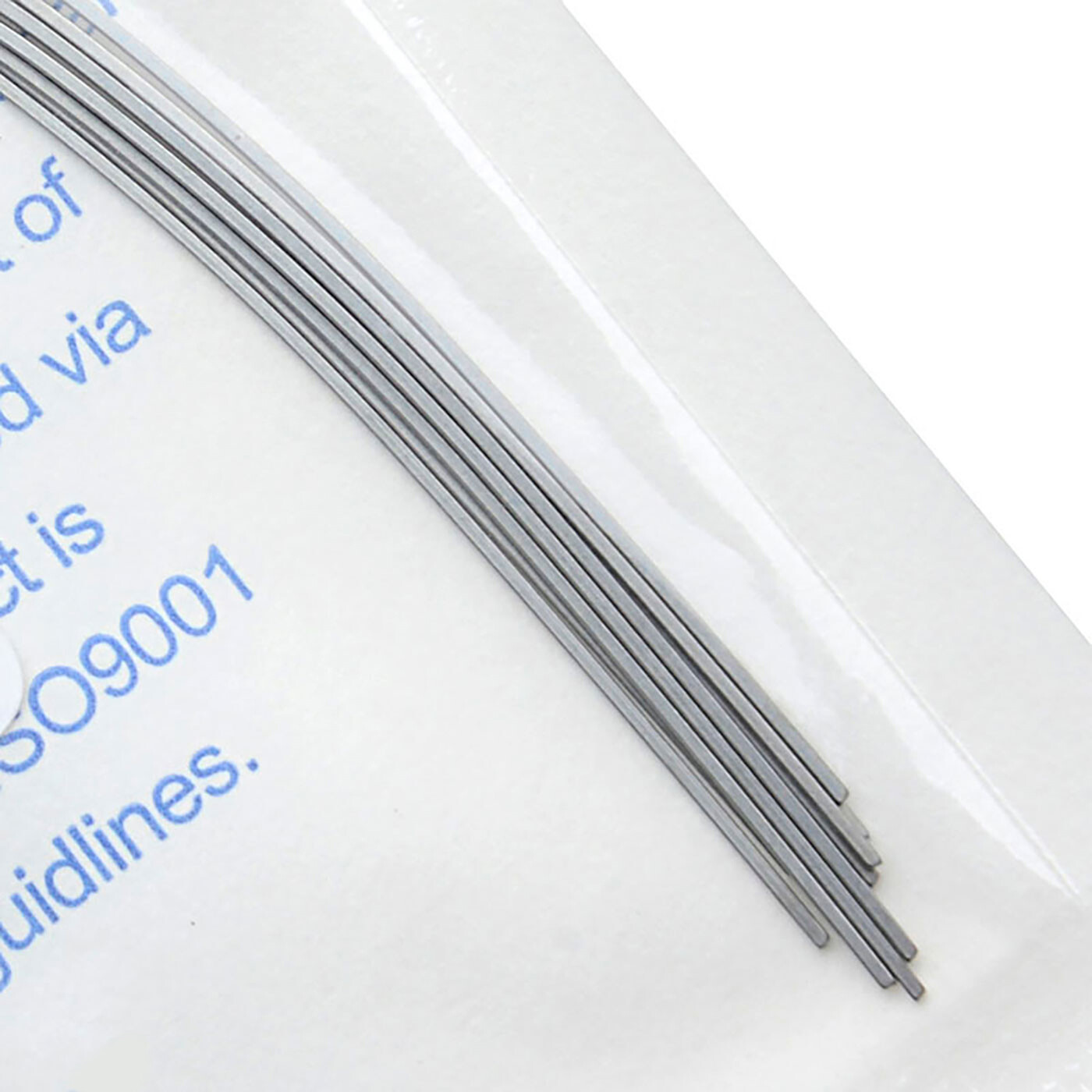 AZDENT Dental Orthodontic Super Elastic Niti Arch Wire Rectangular Natural Form