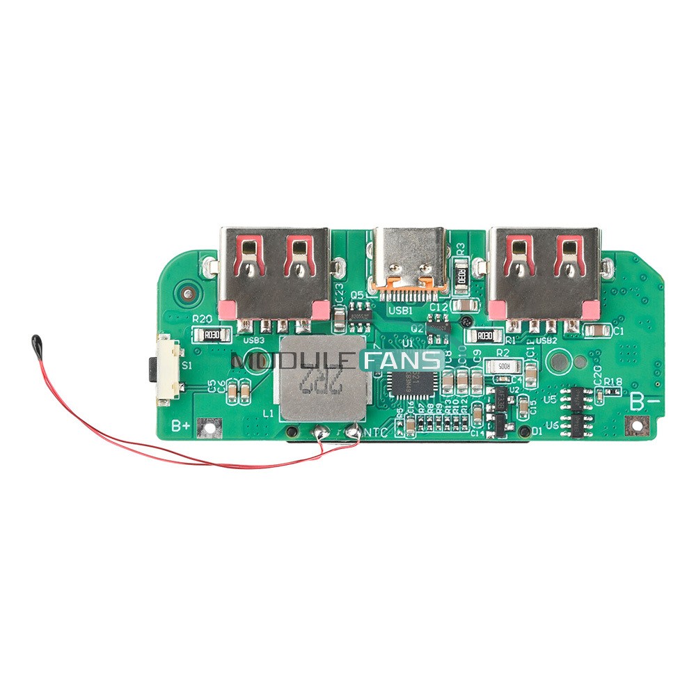 22.5W Power Bank Motherboard Module Fast Charging Mobile Power Circuit Board
