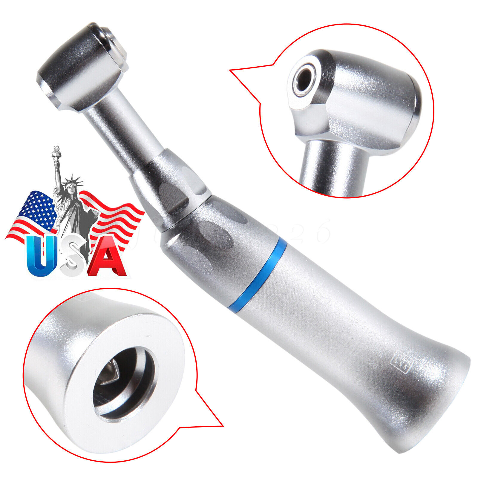 10* BURR Dental Fast High Speed Handpiece Push Turbine 4 Holes Fit NSK Pana Max