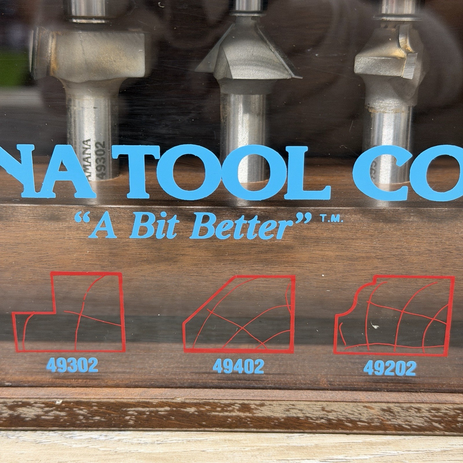 Amana Tool AMS-211 11-piece Carbide-tipped Router Bit Set GPC