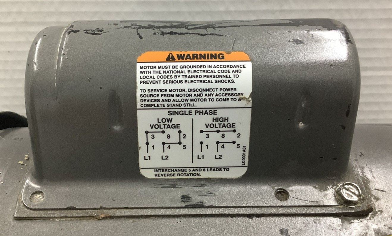Baldor-Reliance CL3515 Industrial Motor 2HP 115/230VAC 3450RPM(R105)