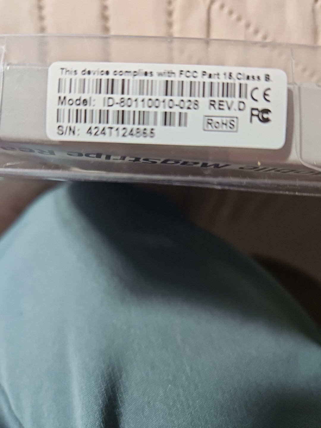 ID TECH Shuttle Mobile MagStripe Credit Card Reader for Authorize.Net AUTH.NET