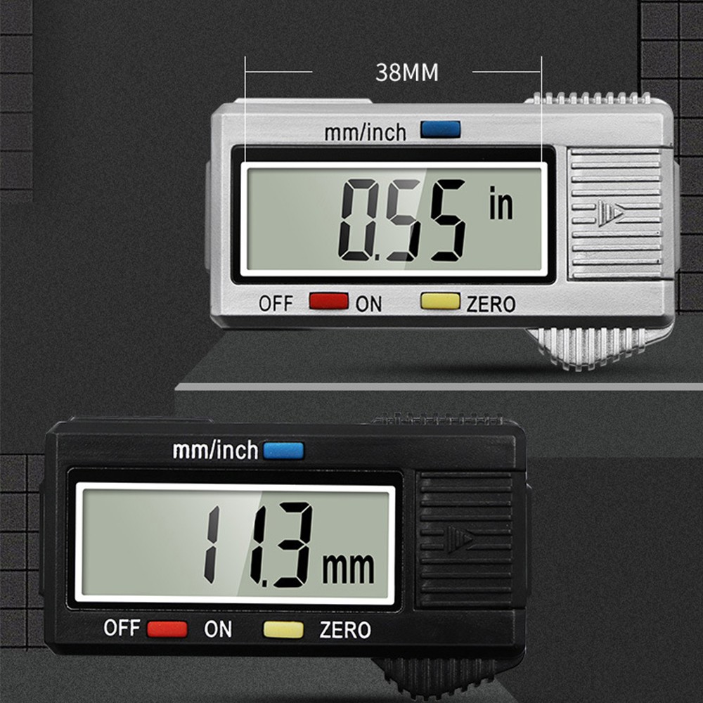 150mm Digital Caliper 6″ Micrometer LCD Gauge Vernier Electronic Measuring Ruler