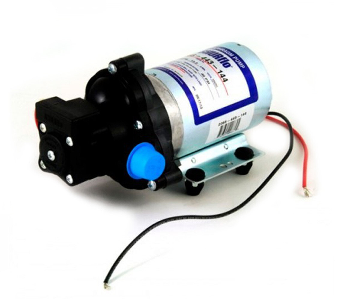 2088-443-144 Shurflo Diaphragm Pump 3.5 GPM, 45-PSI, 12VDC, 1/2″ MSPT-Male
