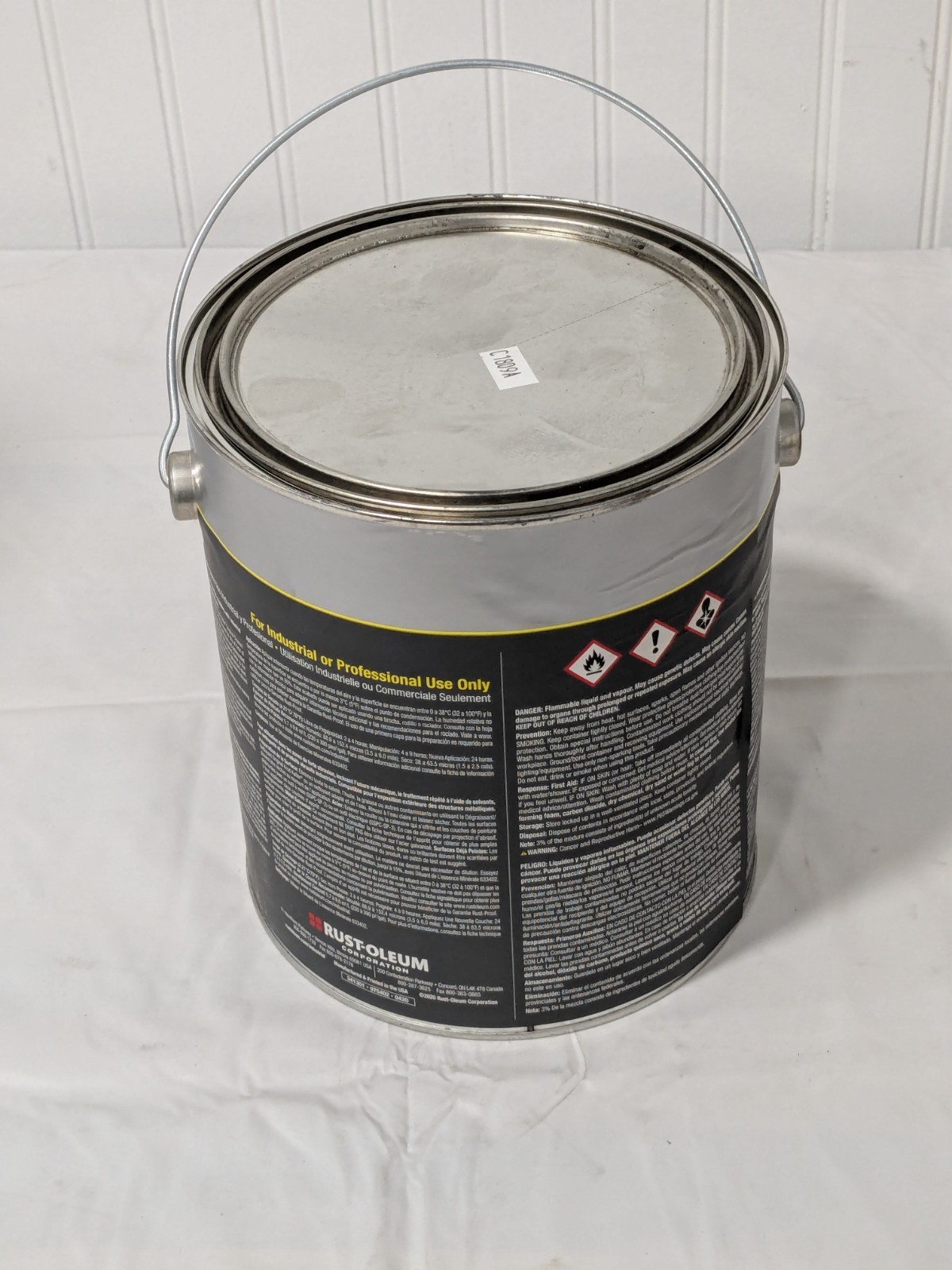 Rust-Oleum Alkyd Enamel Paint: 1 gal, Gloss Finish, Navy Gray 975402