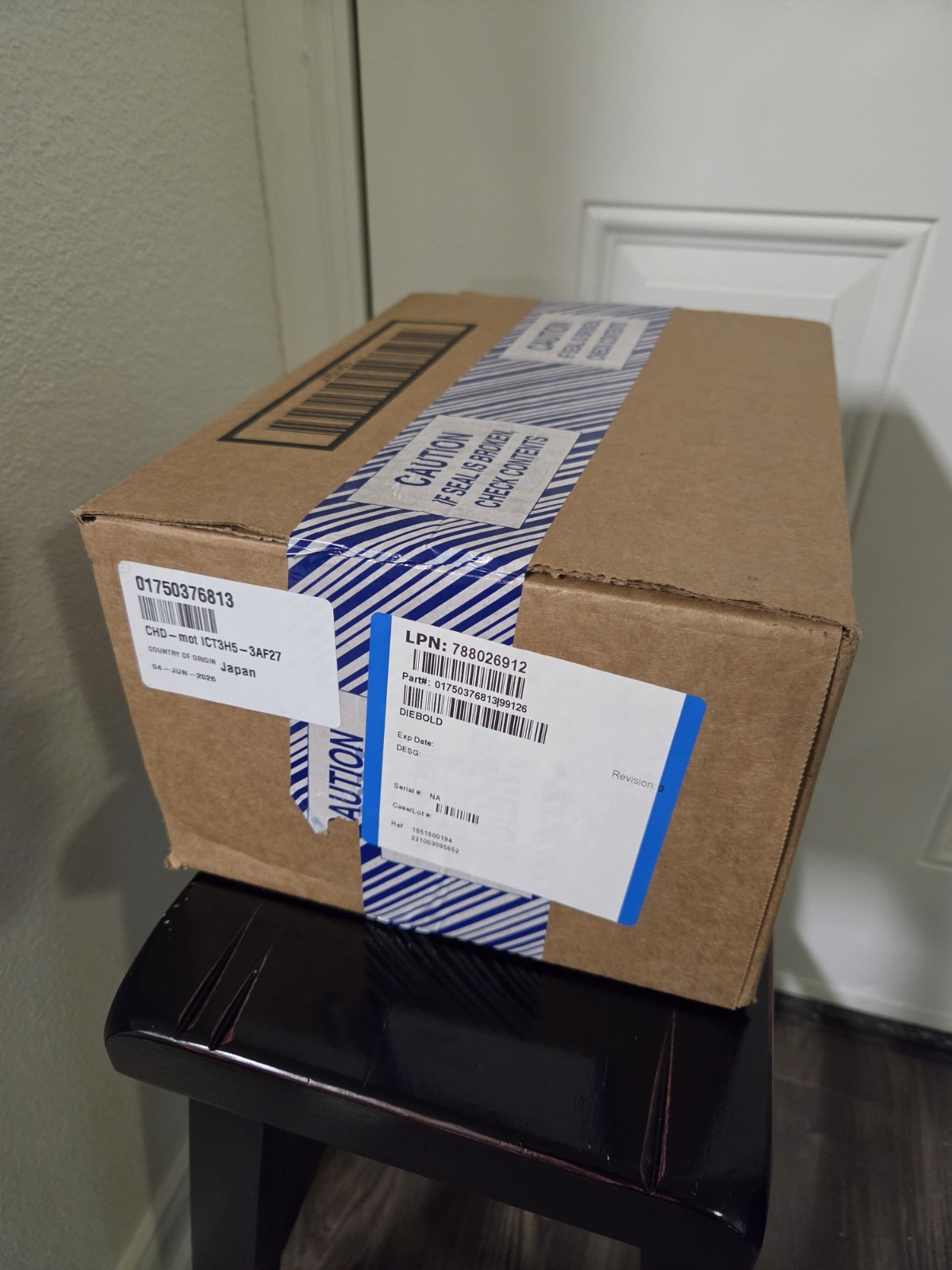 Wincor / Diebold Nixdorf Card Reader ICT3H5 01750376813, 1750376813 SP3 NEW