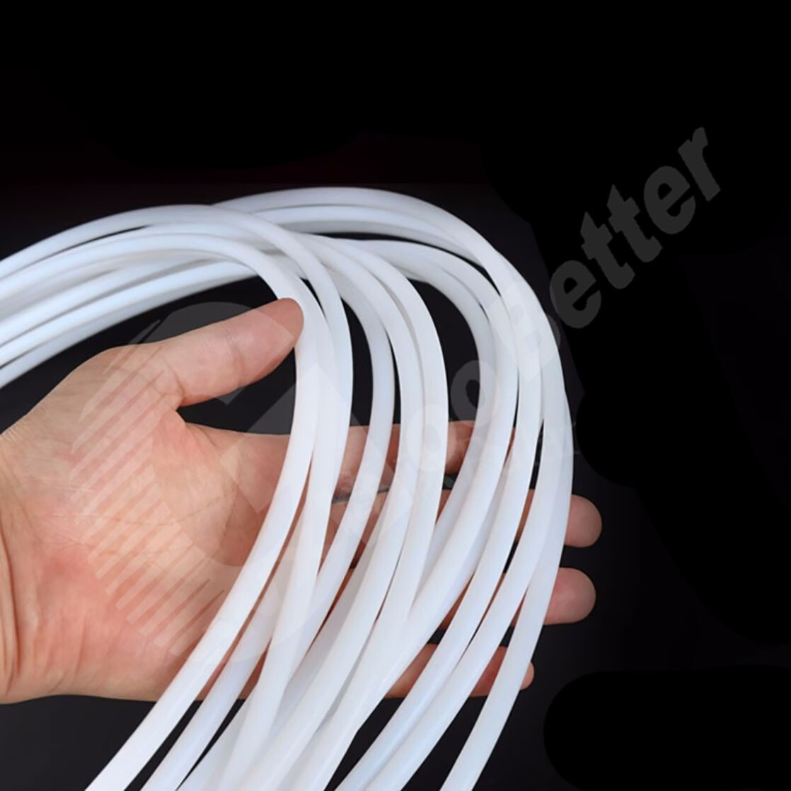 PTFE Tubing White ID=Φ0.5mm~Φ20.0mm PTFE Tubing Capillaries 600V PTFE Tubing