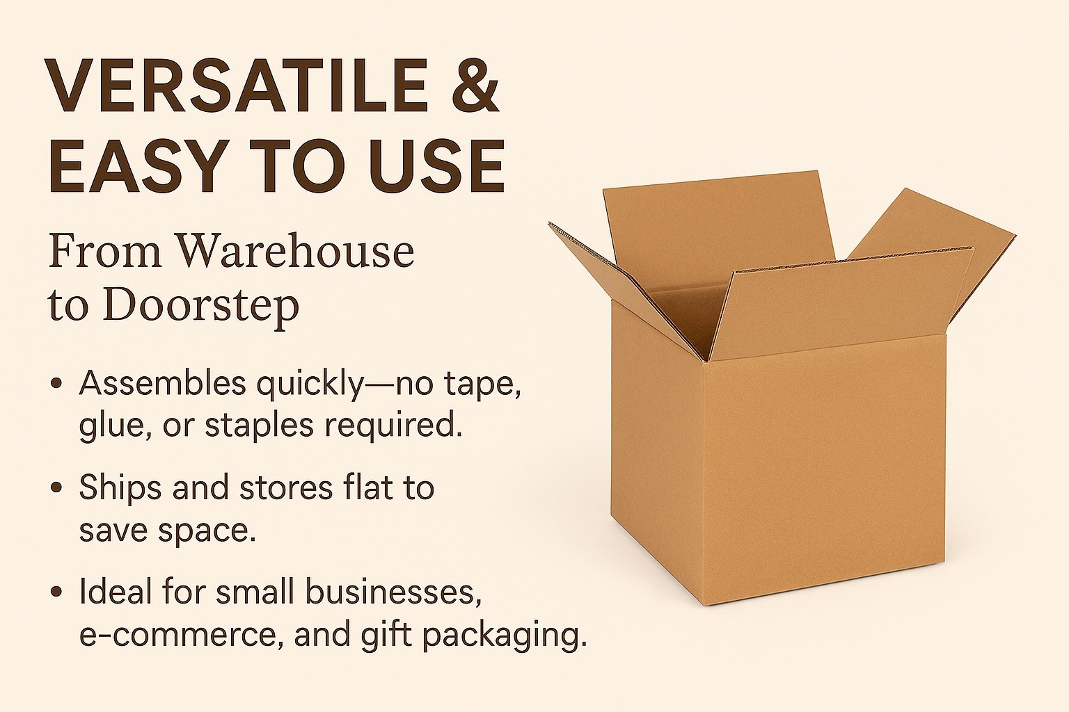 Shipping Boxes Packing Moving Corrugated Cartons Many Sizes Available Save Now!