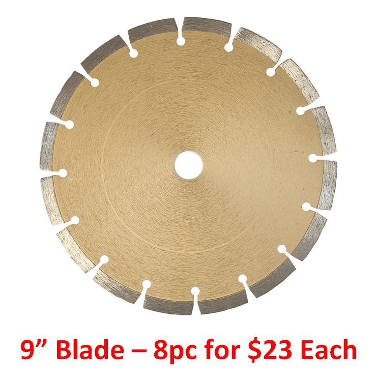 9″ Diamond Saw Blade [Bulk 5 Pack] for Concrete / Masonry / Stone – DRAGON