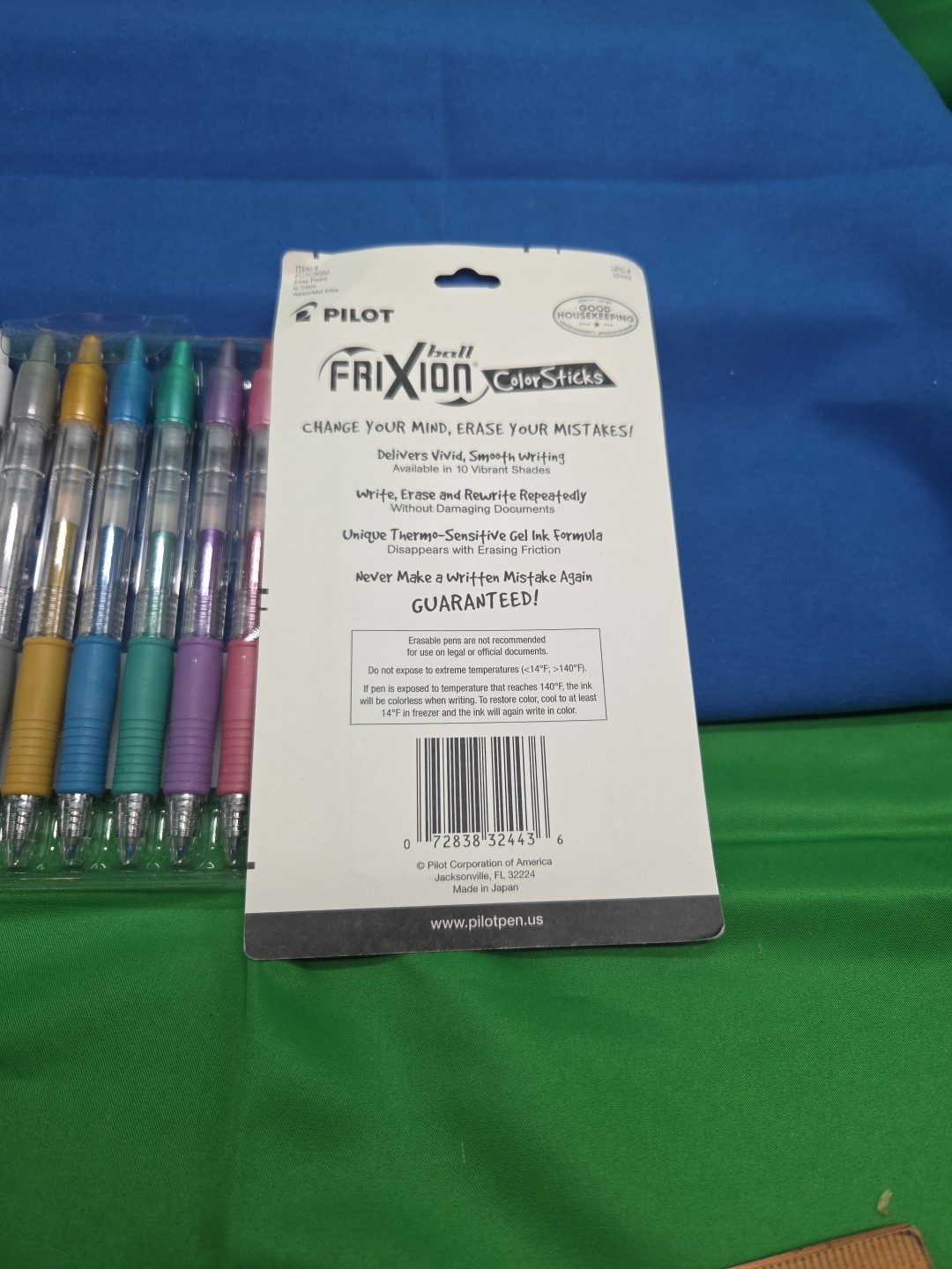 5 PACKS Pilot Ball FriXion and G2 Metallics Assorted Inks All New 34 New Pens