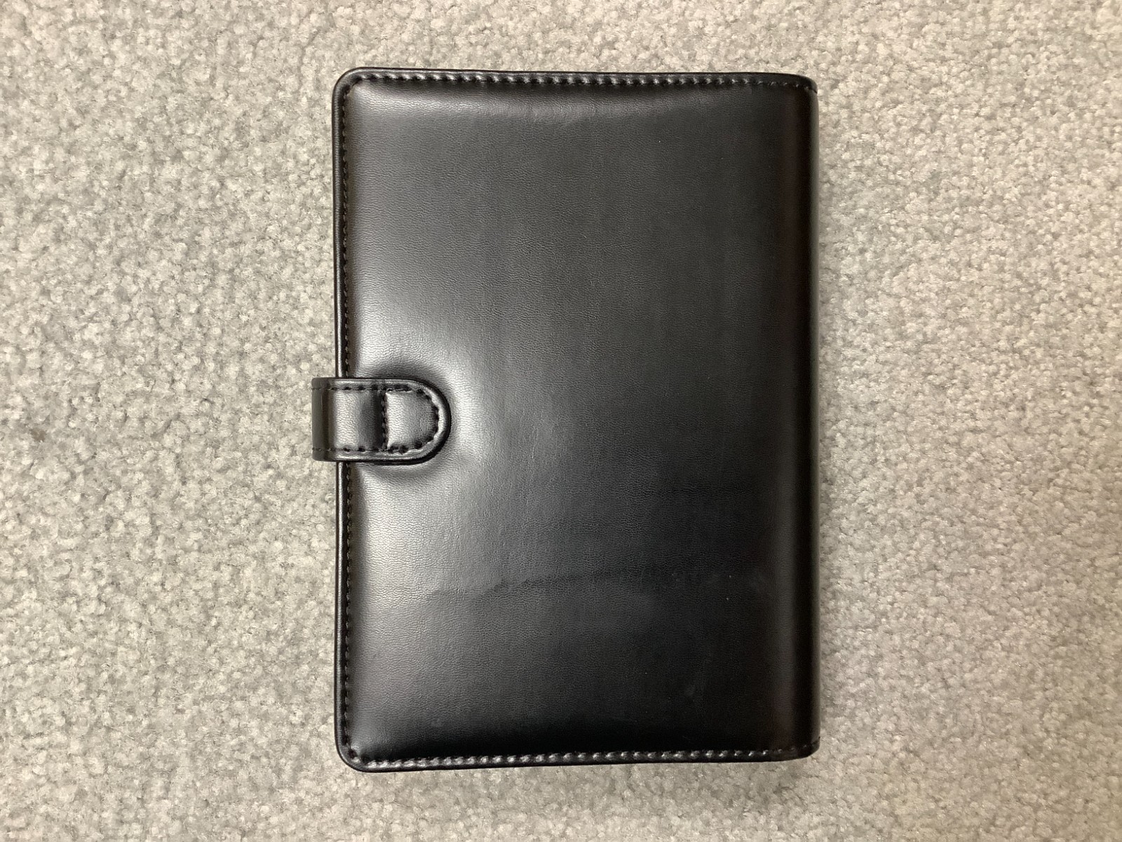 NEW–1998 Regency Day Runner–6 Ring–Faux Black Leather–93439