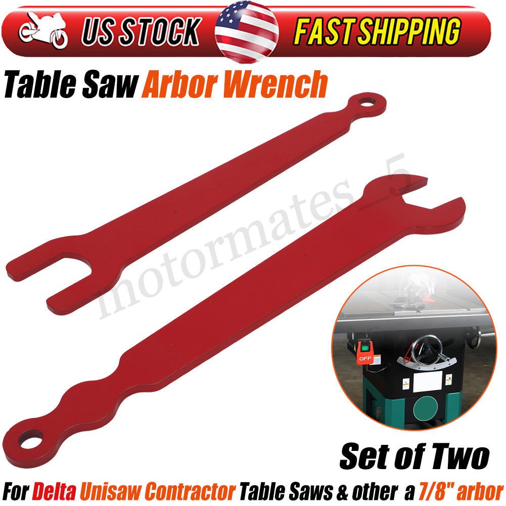 For Delta Unisaw / Contractor Table Saw Wrench Fits Other Saws with a 7/8″ Arbor