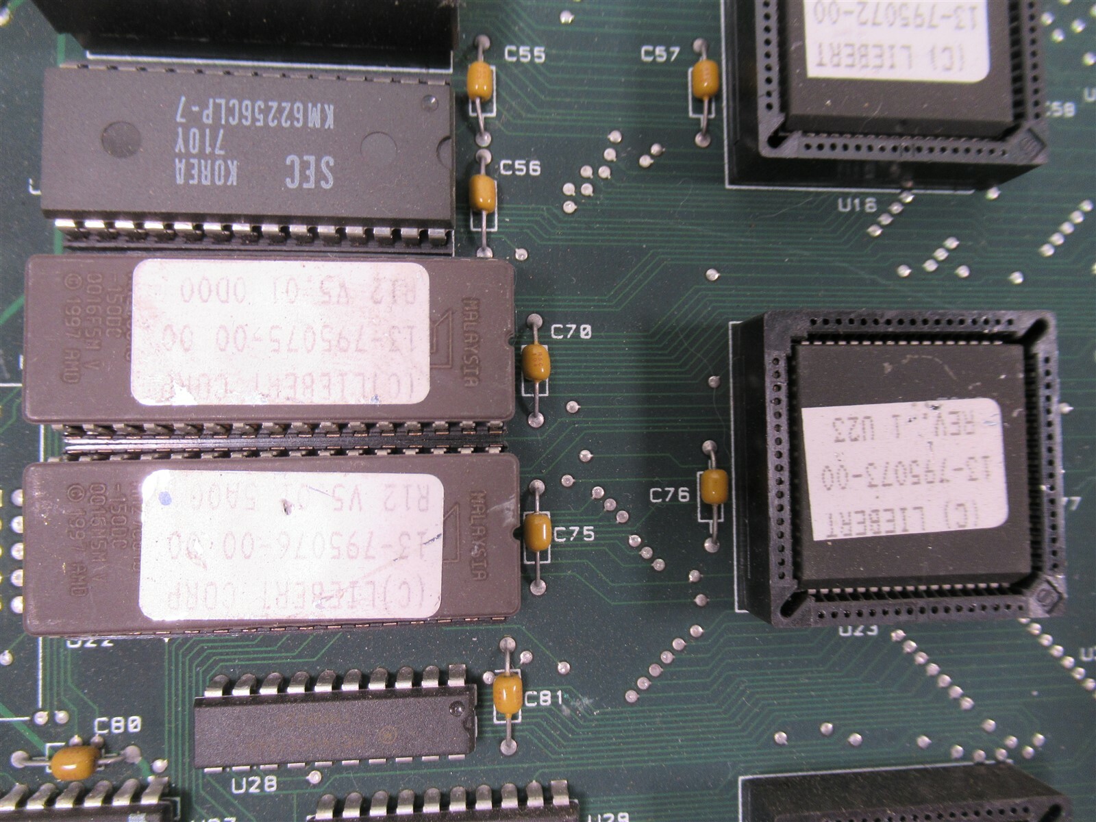 Liebert Processor Board 02-792225-00 Rev 3 Circuit Board Emerson PCB