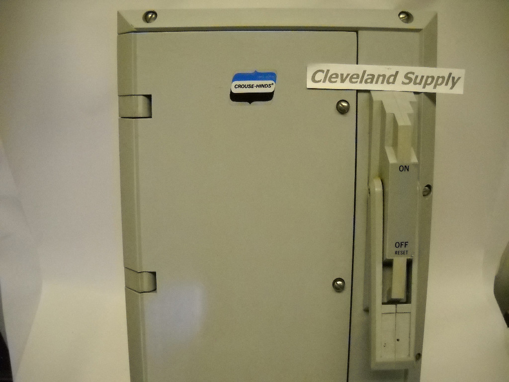 CROUSE HINDS/WESTINGHOUSE NCB1018F WT100EHD 100A RAINTIGHT ENCLOSURE ASSEMBLY