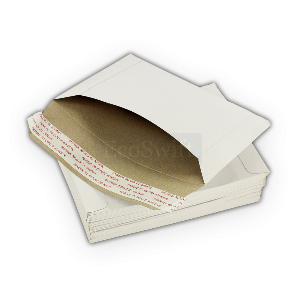 1-10000 6.5 x 4.5 EcoSwift Self Seal Photo Ship Flats Cardboard Envelope Mailers