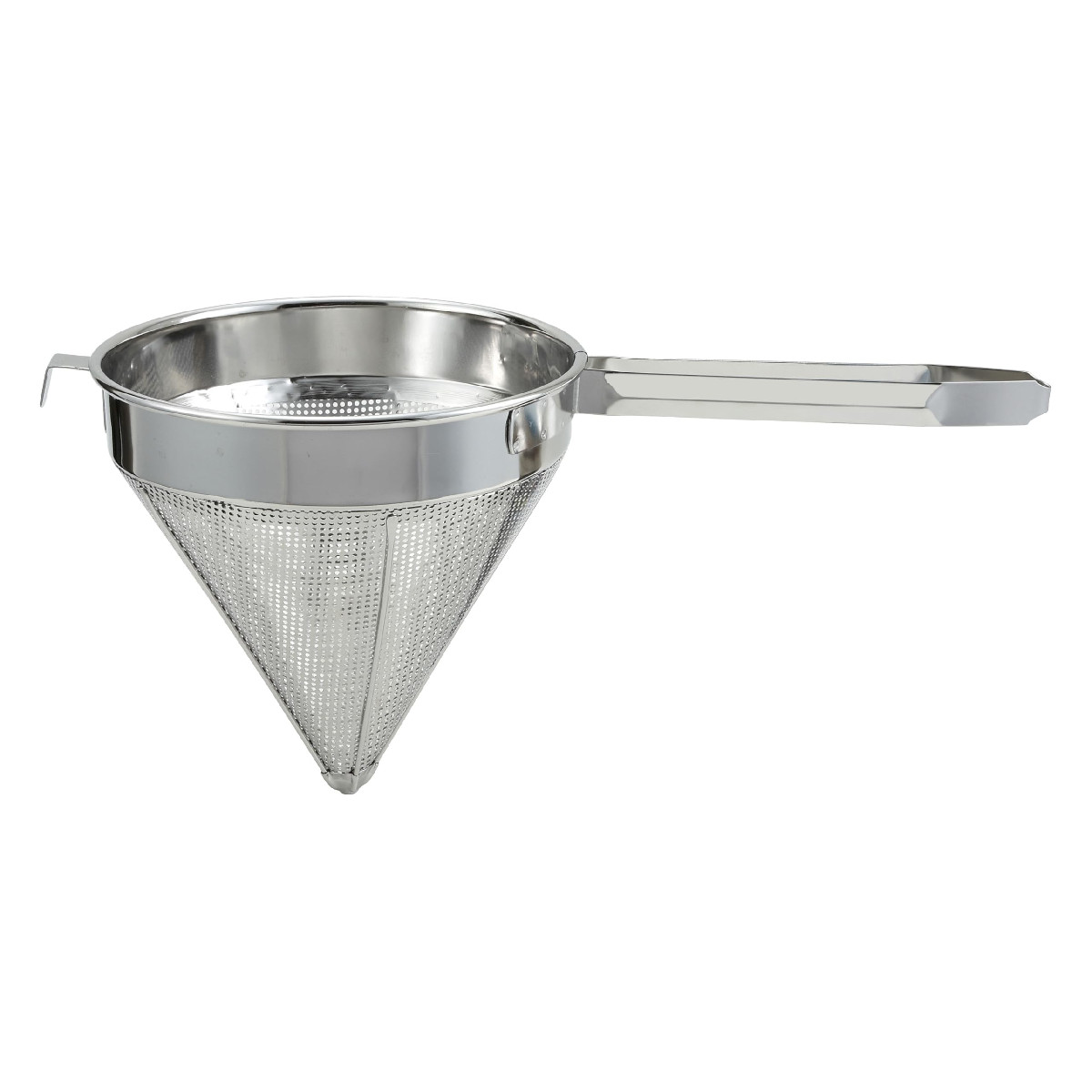 Winco China Cap Strainer 10-Inch Diameter Coarse Mesh Medium Stainless Steel