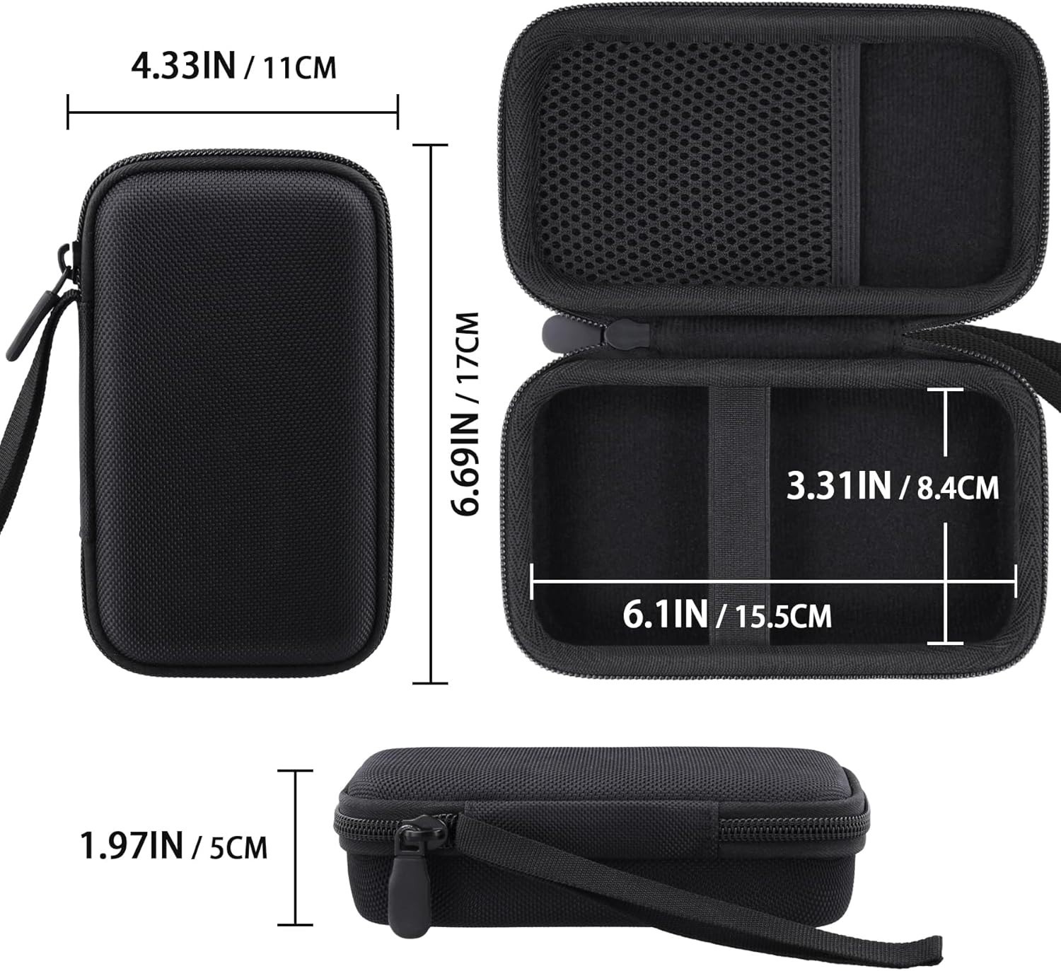 [Case Only] Power Bank Built-In USB-C Cable Anker Power Bank Case